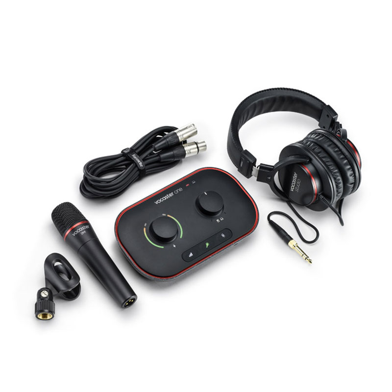 قیمت خرید فروش پکیج پادکست فوکوسرایت Focusrite Vocaster One Studio