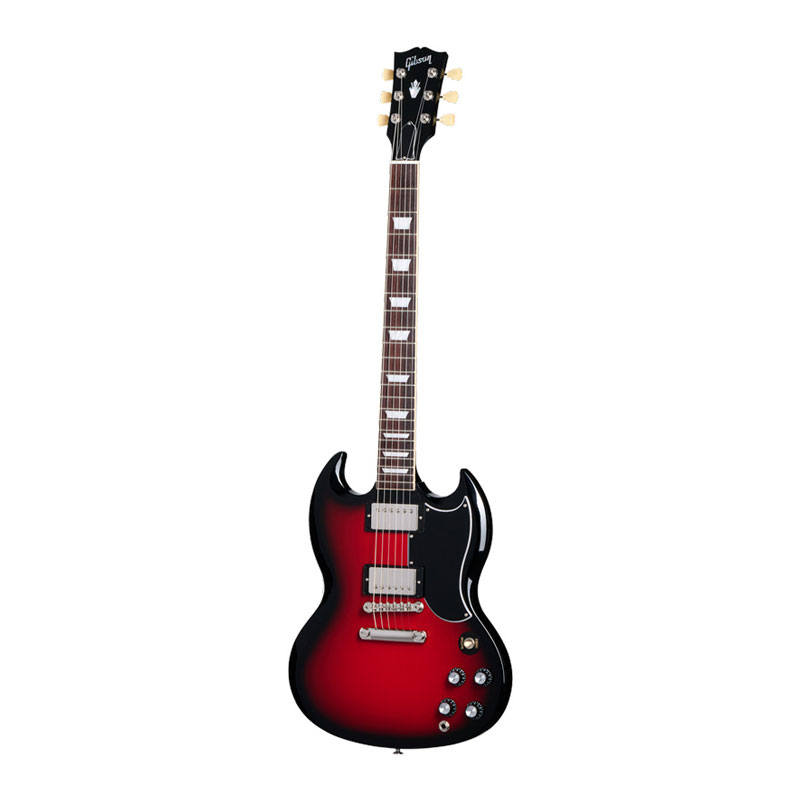 قیمت خرید فروش گیتار الکتریک گیبسون Gibson SG Standard 61 Stop Bar Cardinal Red Burst