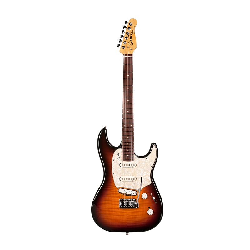 قیمت خرید فروش گیتار الکتریک گودین Godin Progression Plus Vintage Burst HG RN