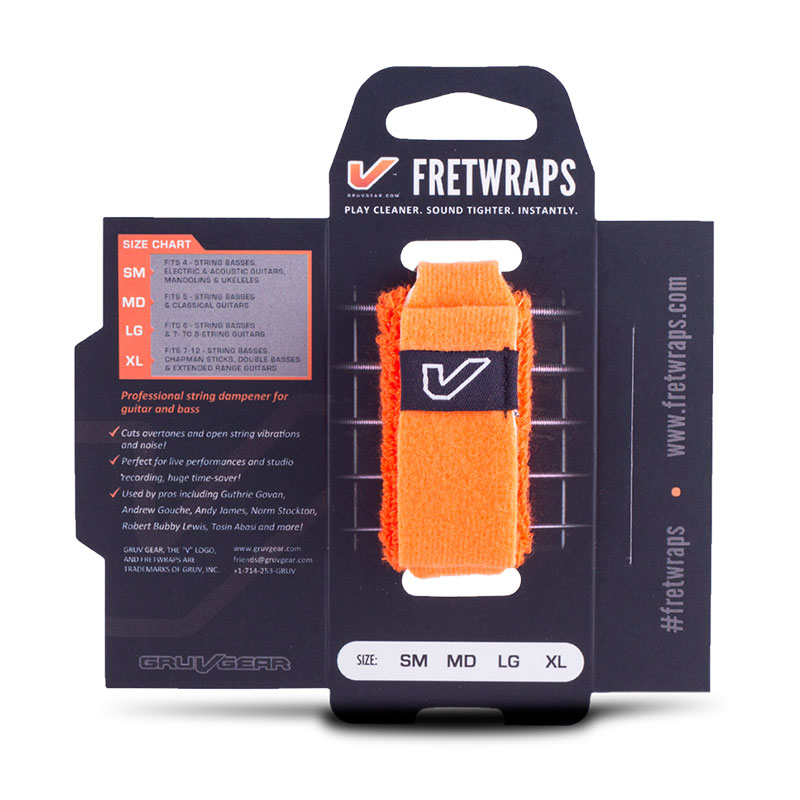 قیمت خرید فروش فرت رپ گروو گیر Gruv Gear Fret Wrap SM Flare (Orange)