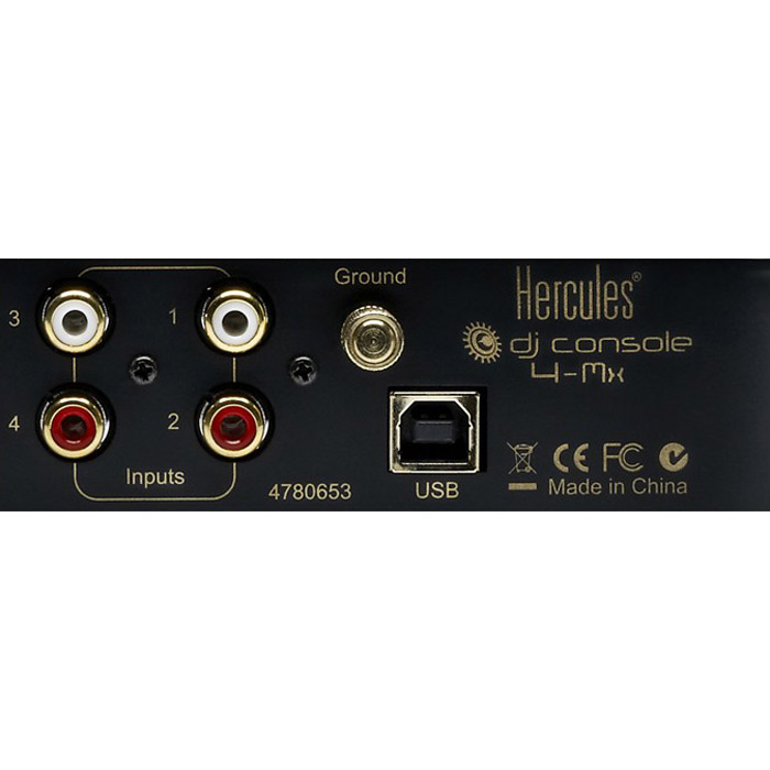 دی جی کنترلر هرکولس Hercules DJ Console 4-Mx Black