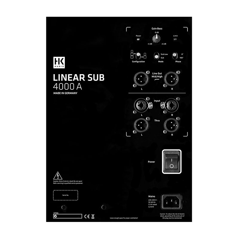 ساب ووفر اکتیو اچ کی آدیو HK Audio L Sub 4000A