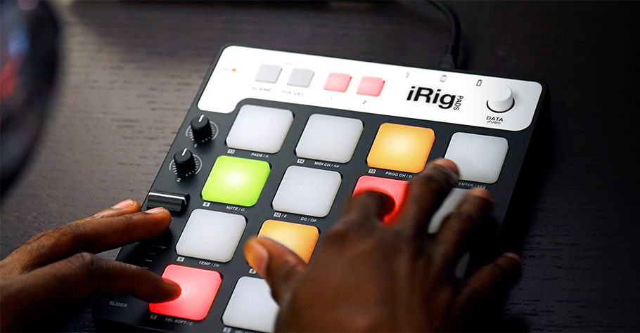 IK Multimedia iRig Pads میدی کنترلر