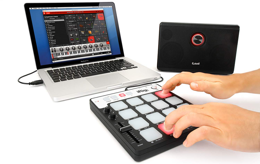 IK Multimedia iRig Pads میدی کنترلر