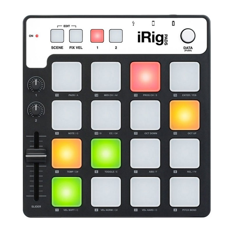 قیمت خرید فروش میدی کنترلر آی کی مولتی مدیا IK Multimedia iRig Pads