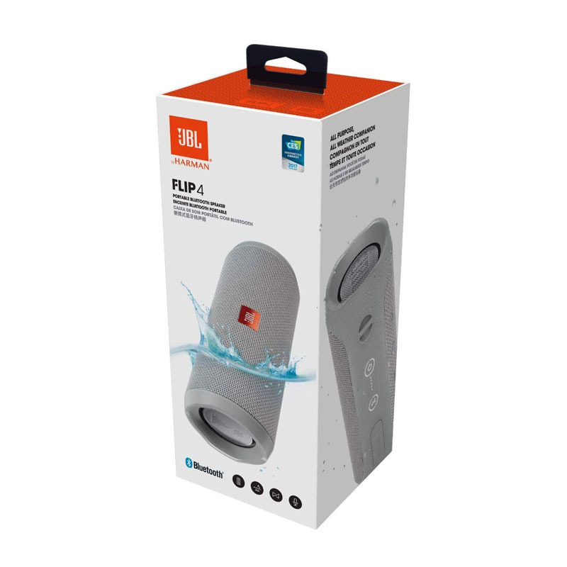 اسپیکر پرتابل جی بی ال JBL Flip 4 Grey
