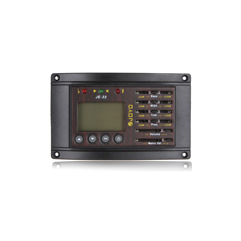 پیکاپ جویو JOYO JE-32 4-Band EQ with Tuner and Metronome