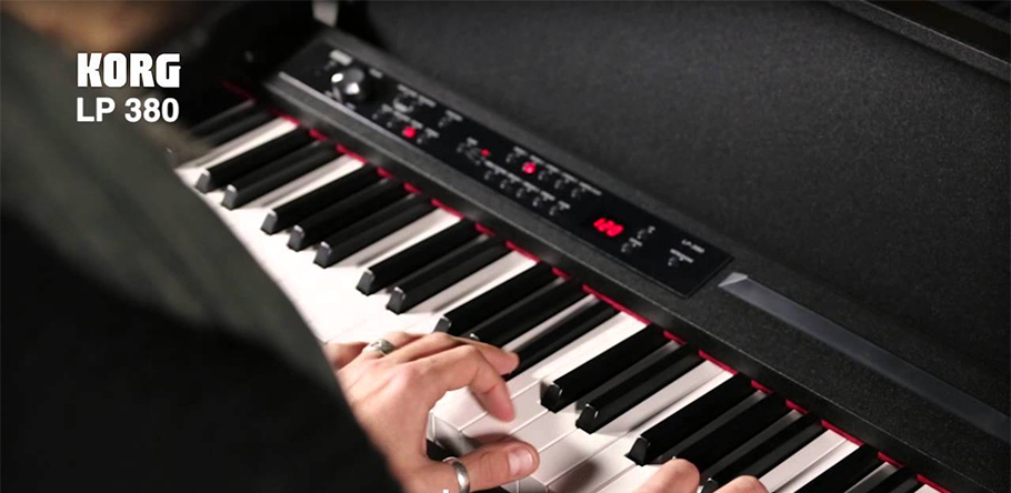 KORG LP-380-RD پیانو دیجیتال