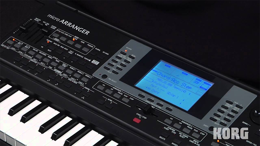 KORG micro Arranger کیبورد ارنجر موسیقی
