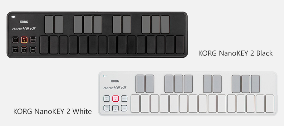 KORG NanoKEY 2 White میدی کنترلر