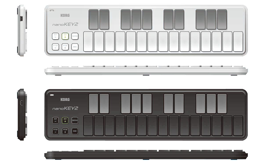 KORG NanoKEY 2 White میدی کنترلر