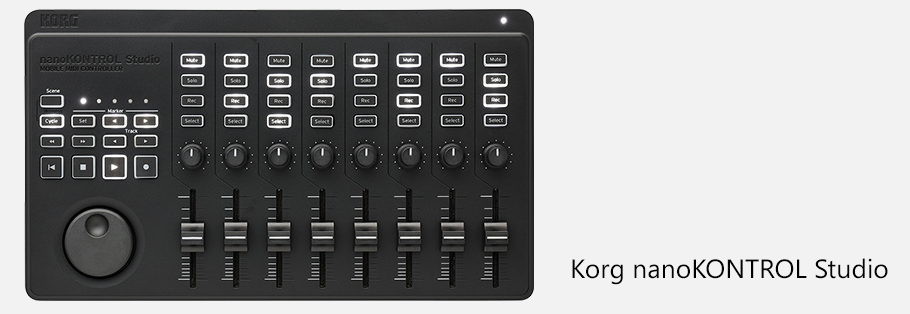 Korg nanoKONTROL Studio Black میدی کنترلر