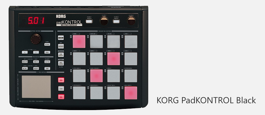 KORG PadKONTROL Black پد کنترلر