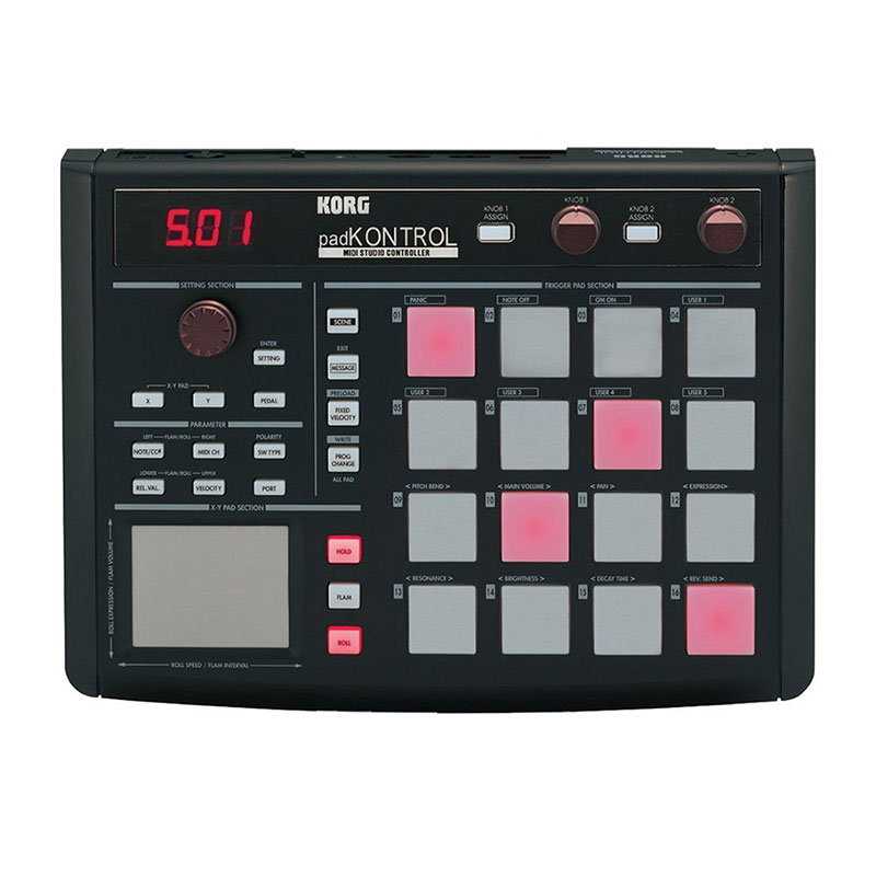قیمت خرید فروش پد کنترلر کرگ KORG PadKONTROL Black