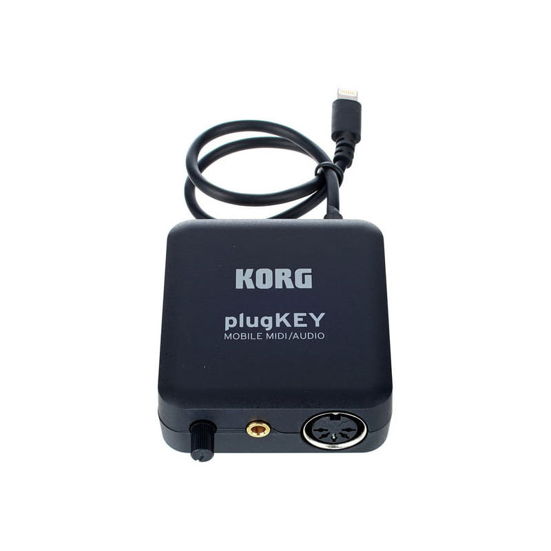 قیمت خرید فروش کارت صدای سازگار با آی او اس کرگ Korg Plugkey Black