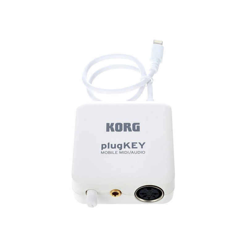 قیمت خرید فروش کارت صدای سازگار با آی او اس کرگ Korg Plugkey White