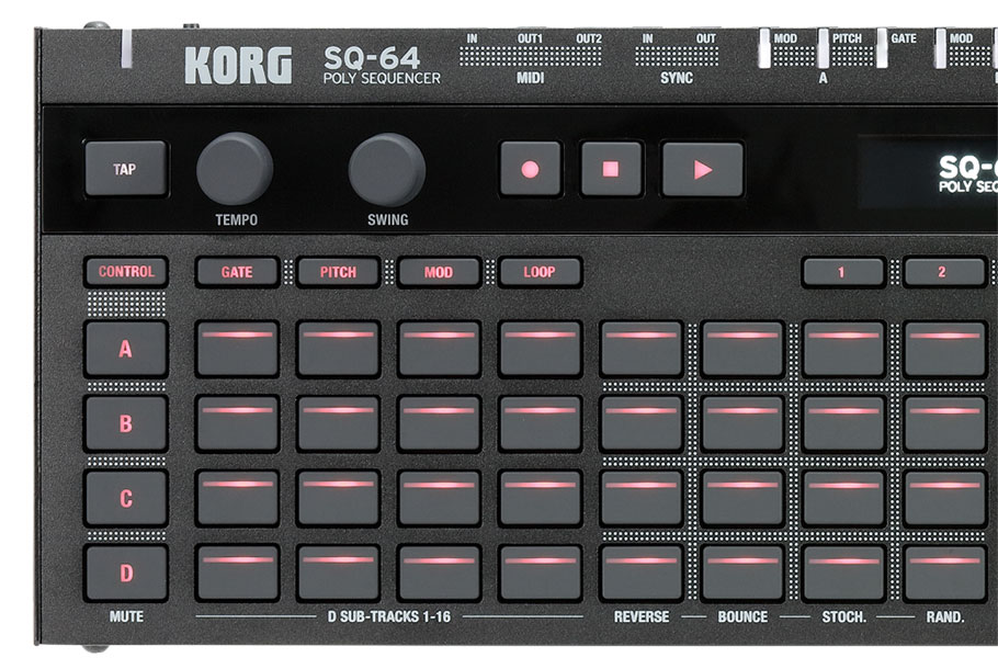 استپ سکوئنسر Korg SQ 64