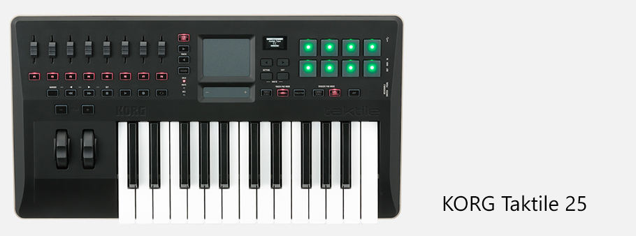 KORG Taktile 25 میدی کنترلر