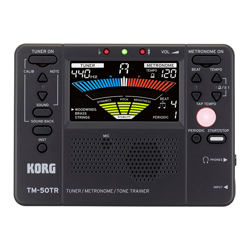 تیونر گیتار کرگ Korg TM-50TR-BK