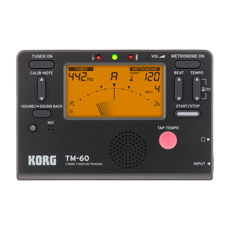 مترونم و تیونر کرگ Korg TM-60 - Black