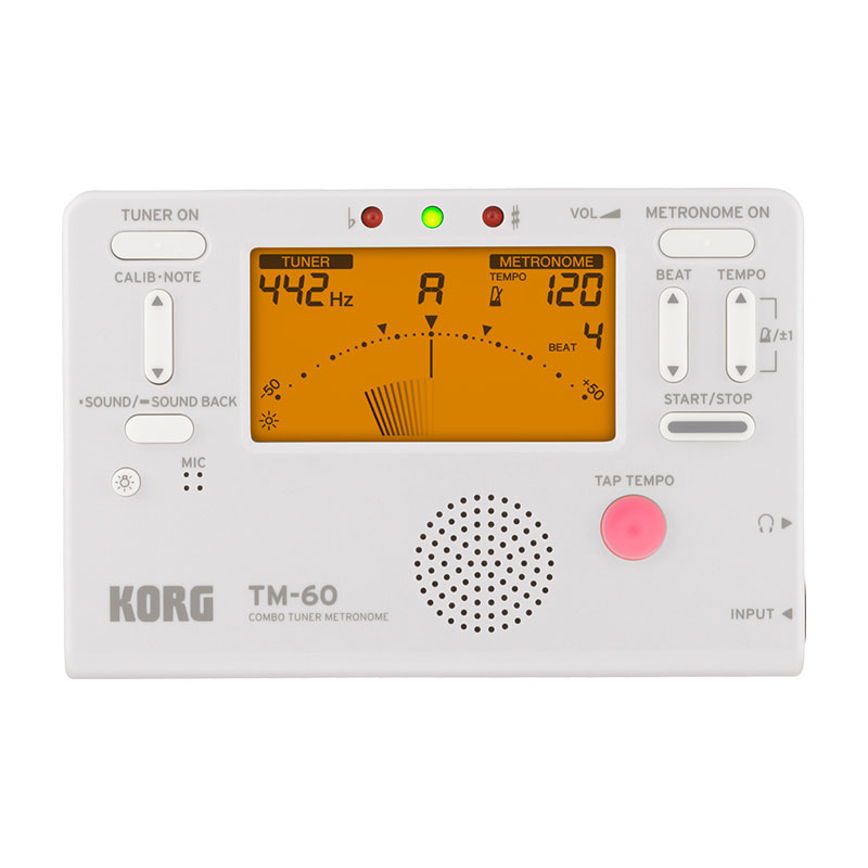 مترونم و تیونر کرگ Korg TM-60 - White