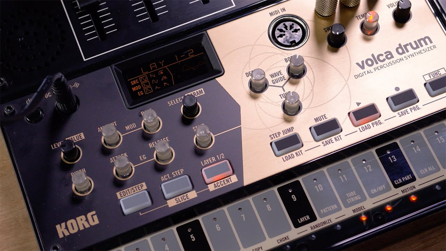 سینتی سایزر Korg Volca Drum