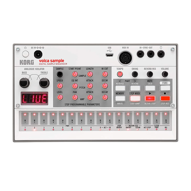 قیمت خرید فروش سینتی سایزر کرگ Korg Volca Sample 2