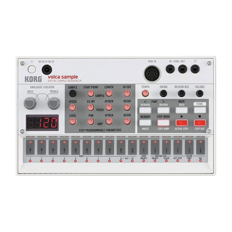 قیمت خرید فروش سینتی سایزر کرگ Korg Volca Sample
