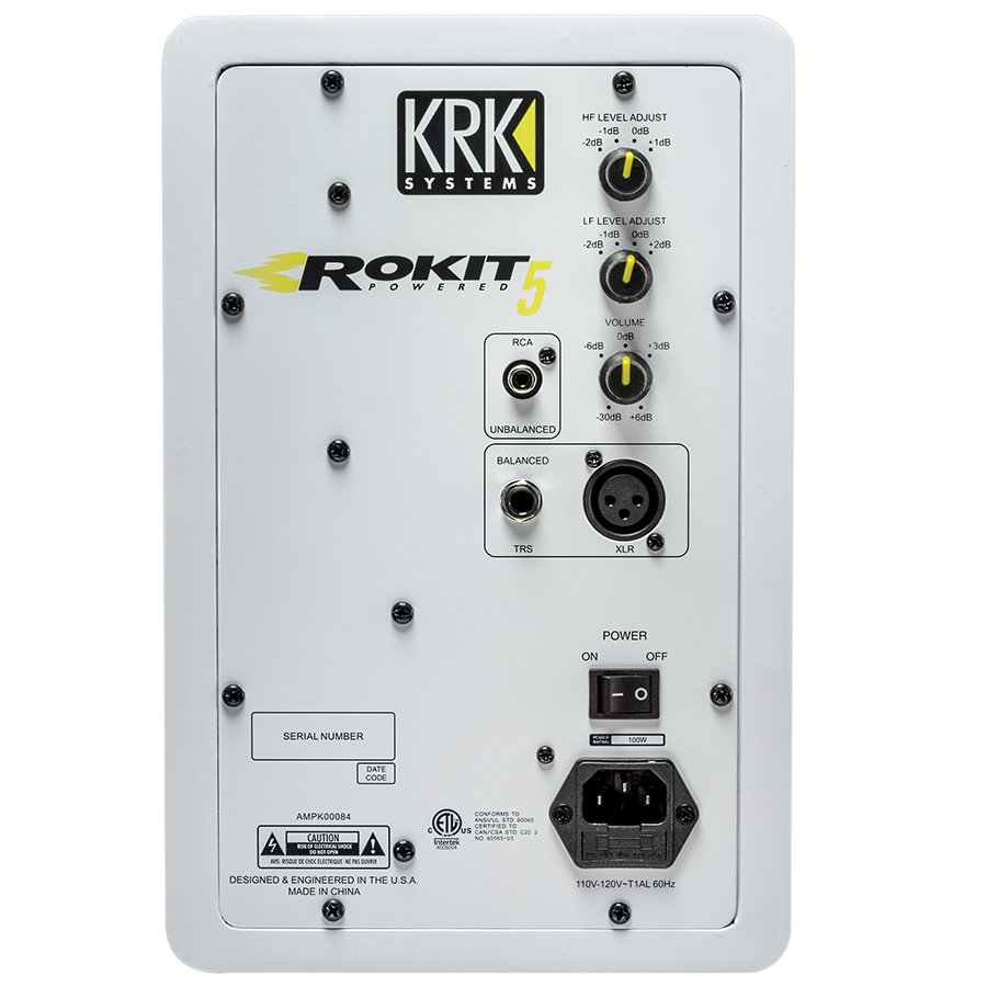 اسپیکر مانیتورینگ کی آر کی KRK Rokit 5 G3 White