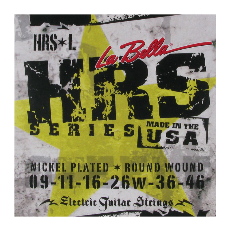 سیم گیتار الکتریک لابلا La Bella HRS Electric Guitar Strings HRS-L Light 9-46