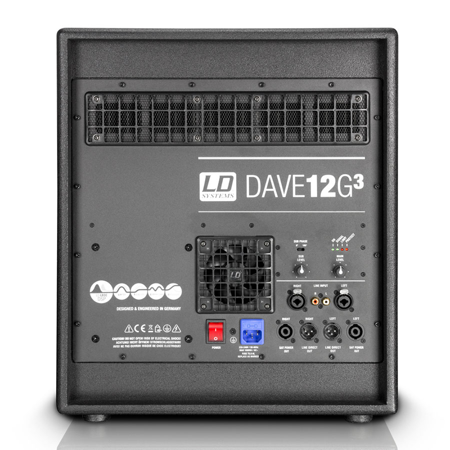 اسپیکر | باند اکتیو ال دی سیستم LD SYSTEMS DAVE 12 G3