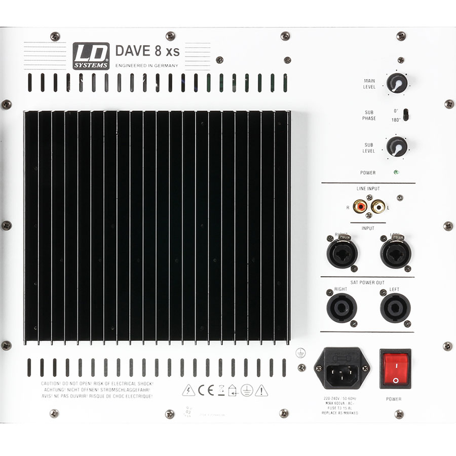 اسپیکر | باند اکتیو ال دی سیستم LD SYSTEMS DAVE 8 XS W