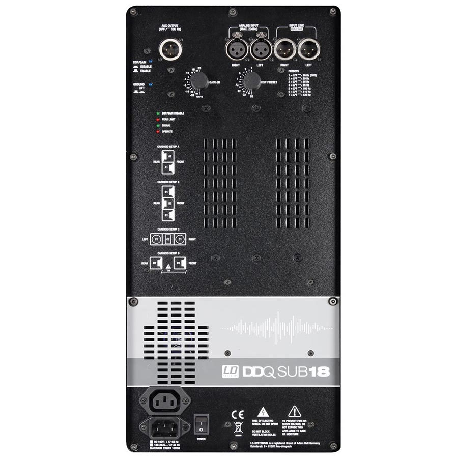 ساب ووفر اکتیو ال دی سیستم LD SYSTEMS DDQ SUB 18