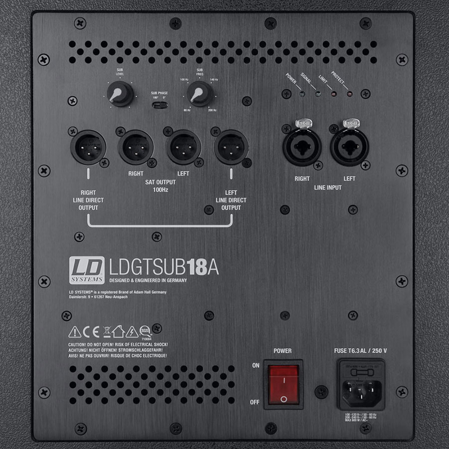 ساب ووفر اکتیو ال دی سیستم LD SYSTEMS GT SUB 18 A