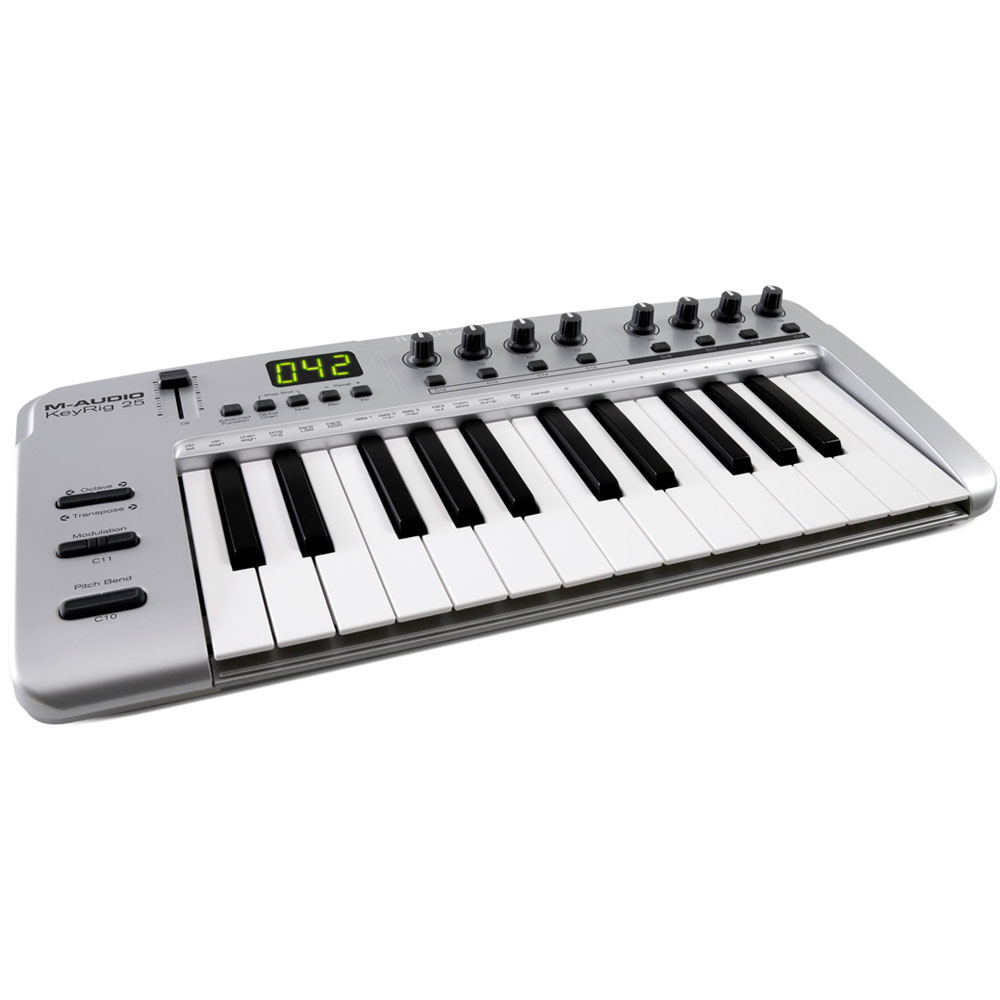 میدی کنترلر ام آدیو M-Audio KeyRig 25