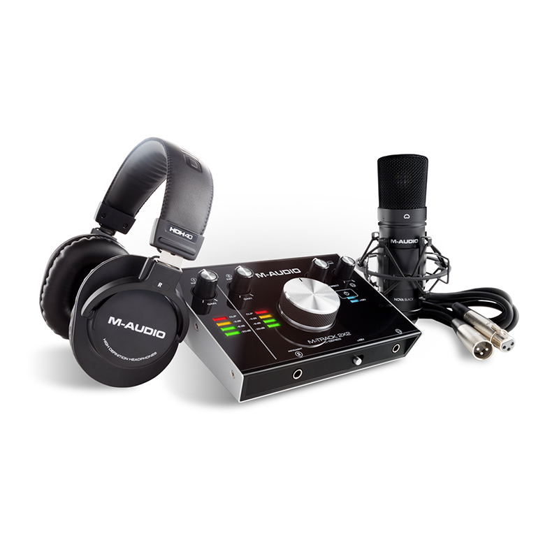 قیمت خرید فروش کارت صدا و پکیج استودیو ام آدیو M-Audio M-Track 2x2 Vocal Studio Pro