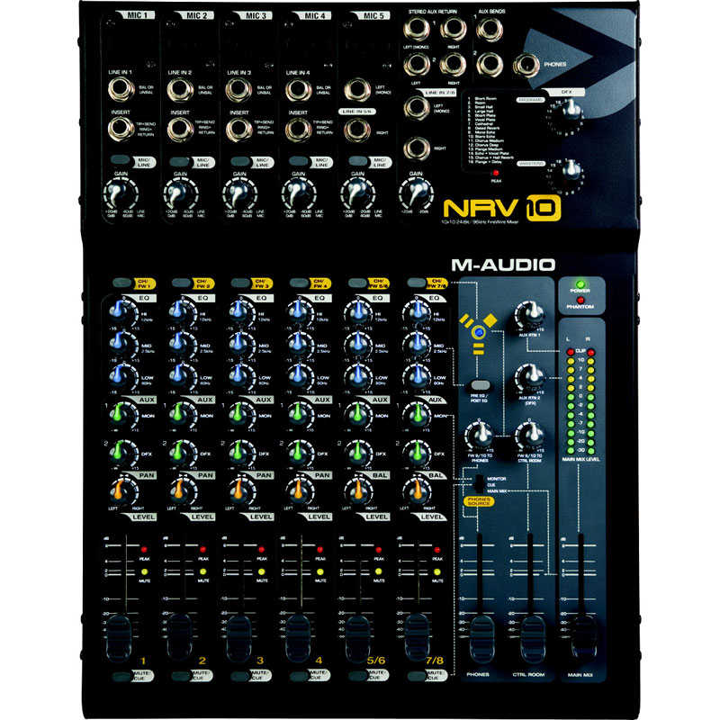 میکسر صدا ام آدیو M-Audio NRV 10