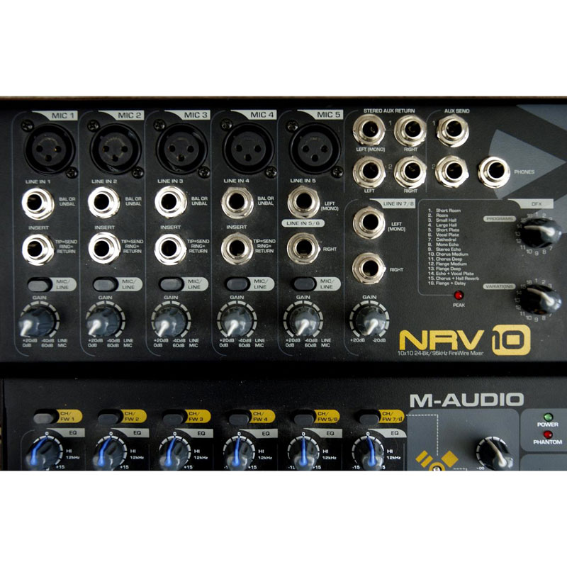 میکسر صدا ام آدیو M-Audio NRV 10