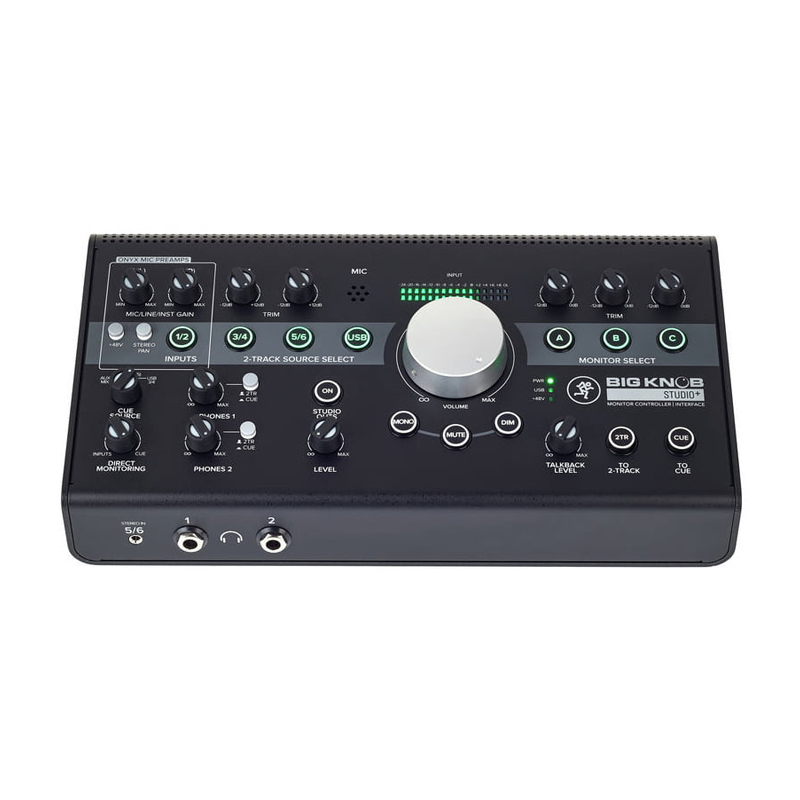 کنترلر صدا و کارت صدا مکی Mackie Big Knob Studio+