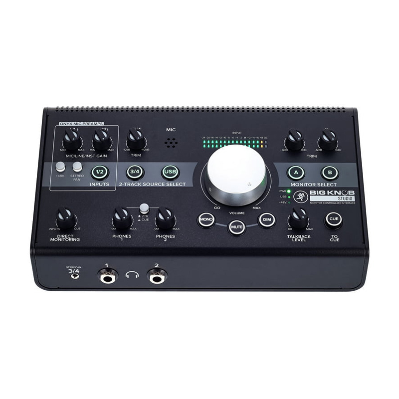 کنترلر صدا و کارت صدا مکی Mackie Big Knob Studio