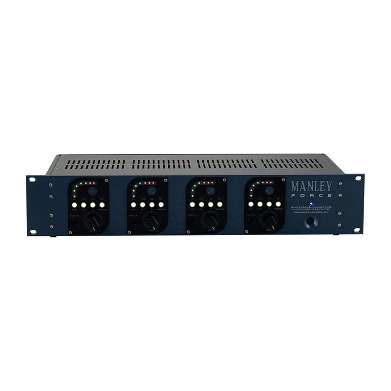 پری آمپ Manley Manley Force 4-channel Tube Microphone Preamp
