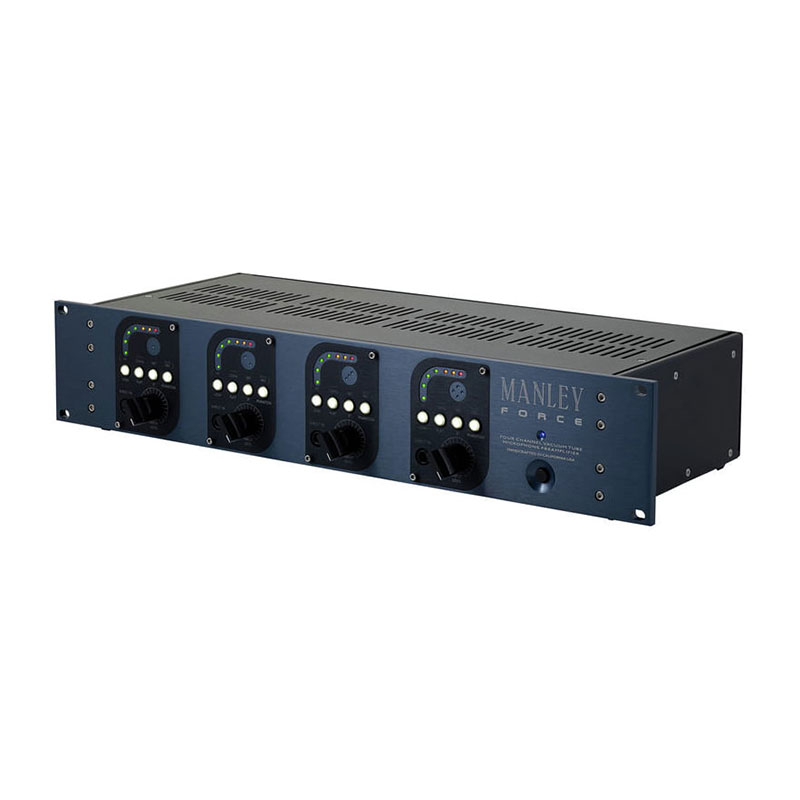 پری آمپ Manley Manley Force 4-channel Tube Microphone Preamp