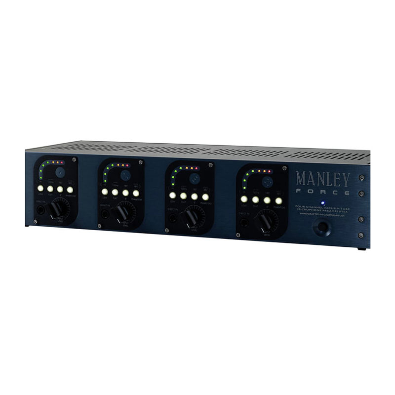 پری آمپ Manley Manley Force 4-channel Tube Microphone Preamp