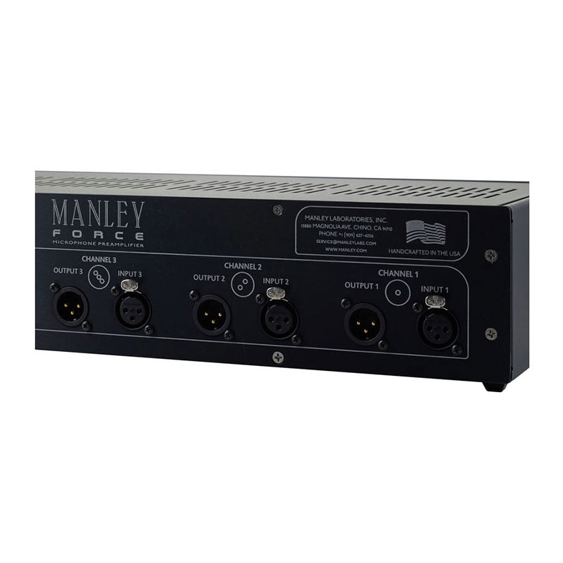 پری آمپ Manley Manley Force 4-channel Tube Microphone Preamp