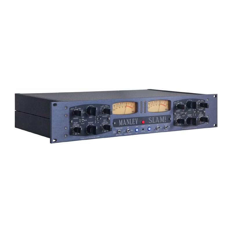 پری امپ و لیمیتر Manley Manley SLAM! 2-channel Tube Microphone Preamp & Limiter