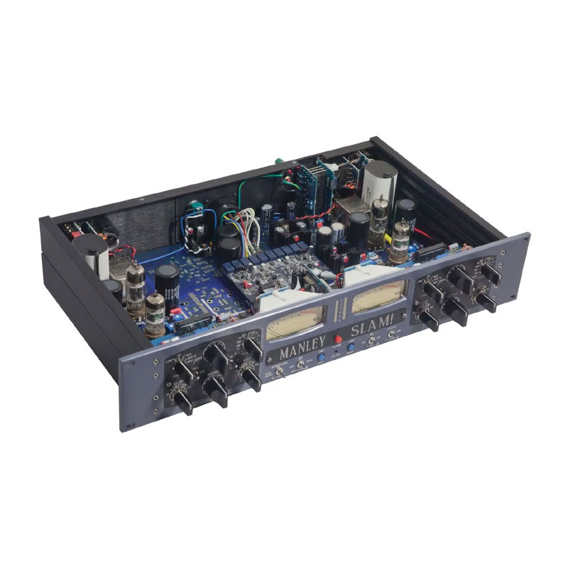 پری امپ و لیمیتر Manley Manley SLAM! 2-channel Tube Microphone Preamp & Limiter