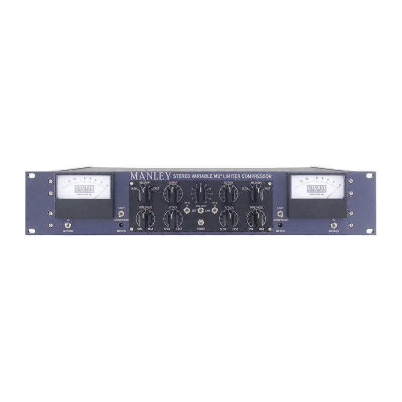 لیمیتر و کمپرسور Manley Manley Variable Mu Stereo Limiter Compressor with T-Bar Mod - Mastering Version