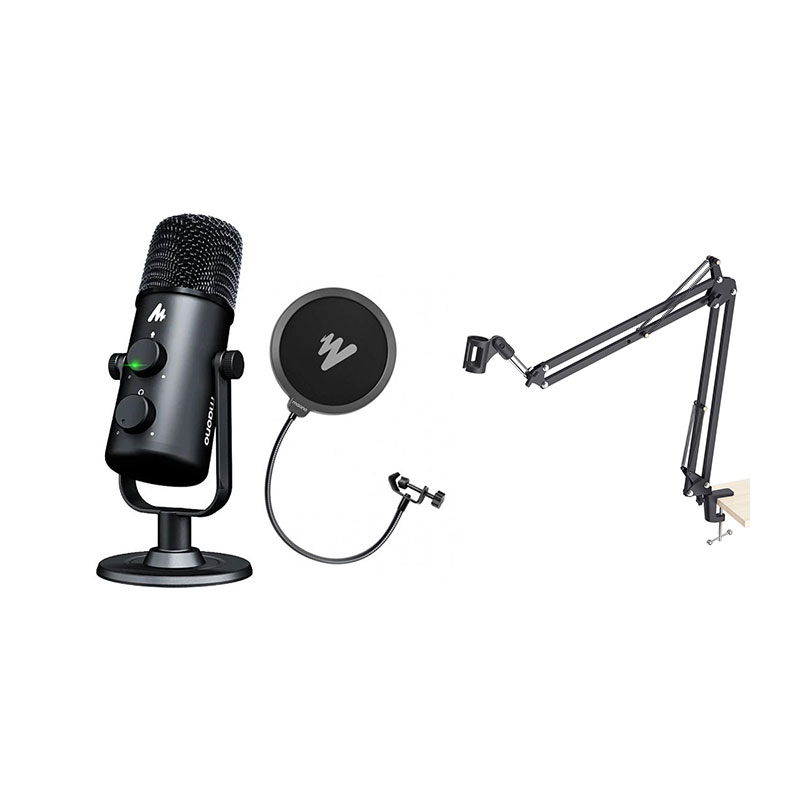 میکروفون یو اس بی ماونو Maono AU-903 Kit - AU-903 + PF120 + AU-B01
