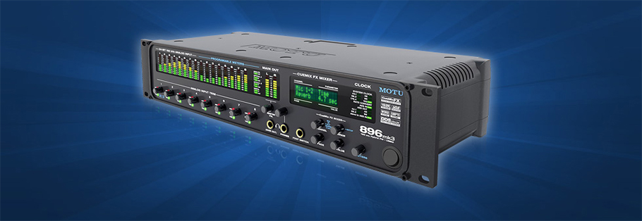 MOTU 896mk3 Hybrid کارت صدا