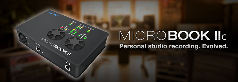 Motu MicroBook II کارت صدا